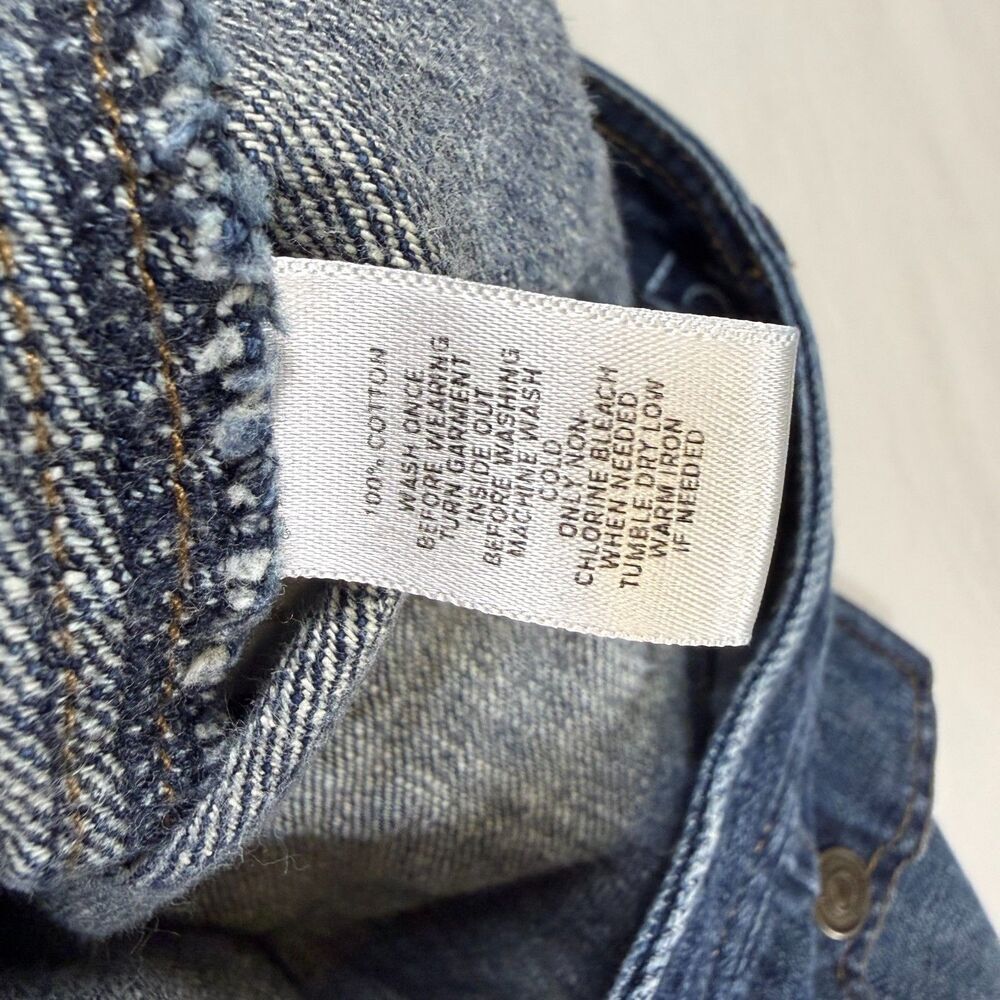 Ann Taylor LOFT Denim Pocket Shift Skirt Women's Size 0 Dark Wash - Picture 3 of 6